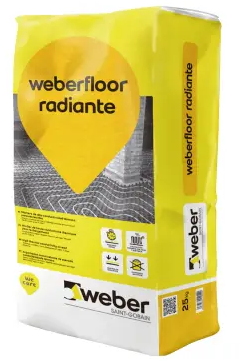 weberfloor radiante cinza 25k