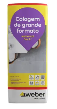 webercol flex L+ Cinza 25K